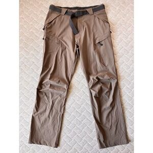 Rohan Trailblazers Pants Mens 34x31 Brown Hiking Quick Dry Stretch Zip Pocket